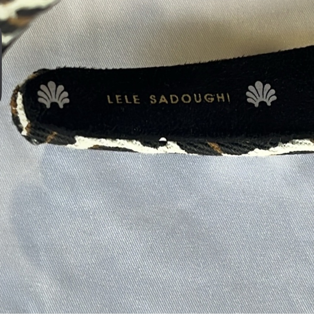 Lele Sadoughi Animal Print Headband - Picture 4 of 4
